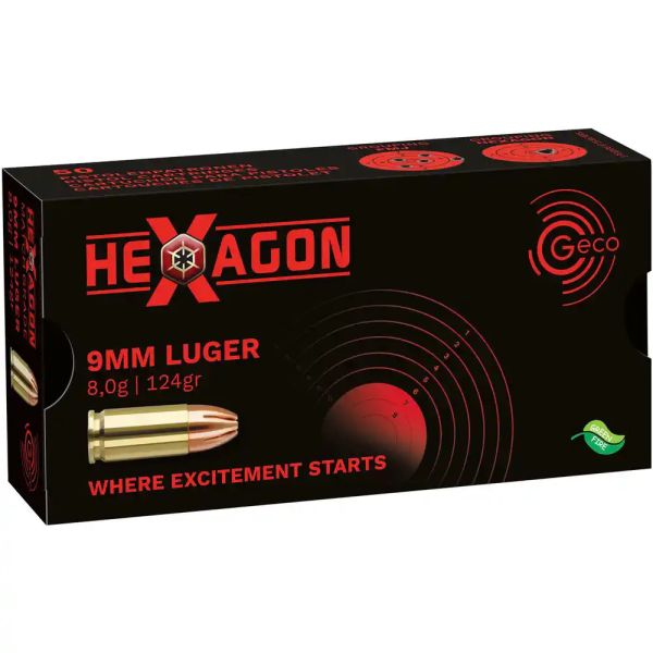 GECO 9mm Luger Hexagon 124 grs_1