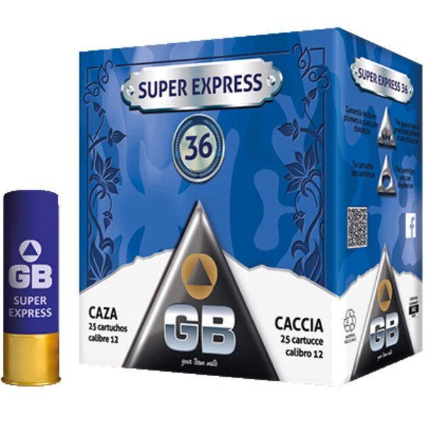 GB Super Express 12/70 36g 3,0mm, 25 Schuss-1