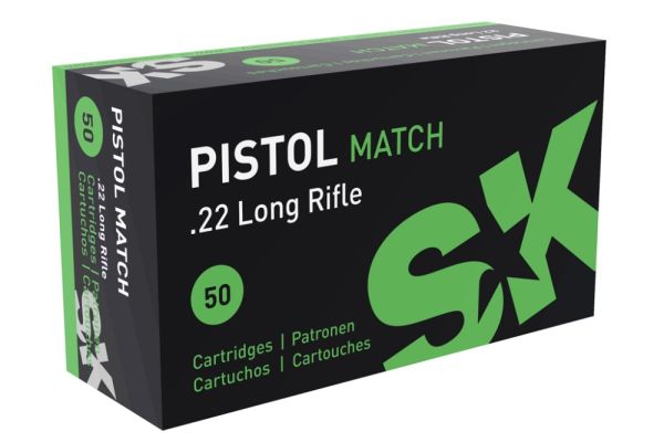 SK .22lr Pistol Match 40grs