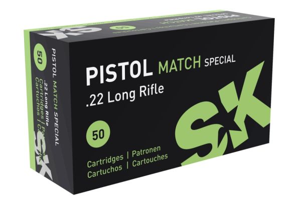 SK .22lr Pistol Match Special 40grs
