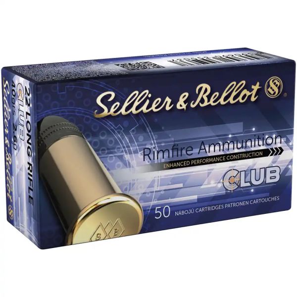 Sellier & Bellot .22lfB Club SV 40grs, 50 Schuss